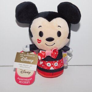 Hallmark Itty Bittys Sweetheart Mickey Mouse Valentines Day 2023 Plush NEW w Tag